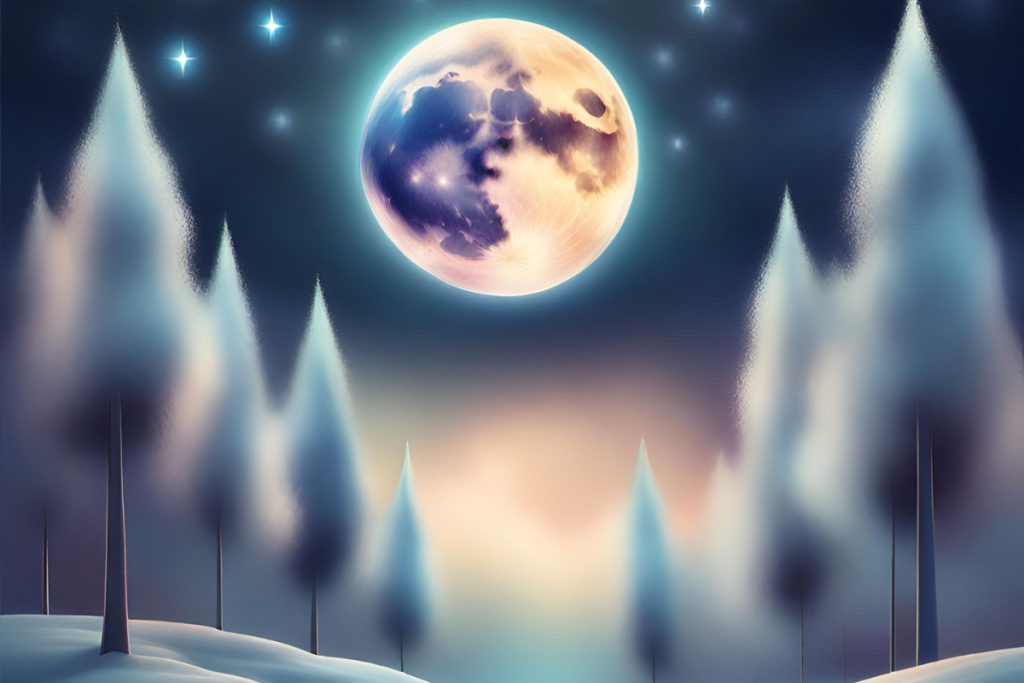 Full cold moon