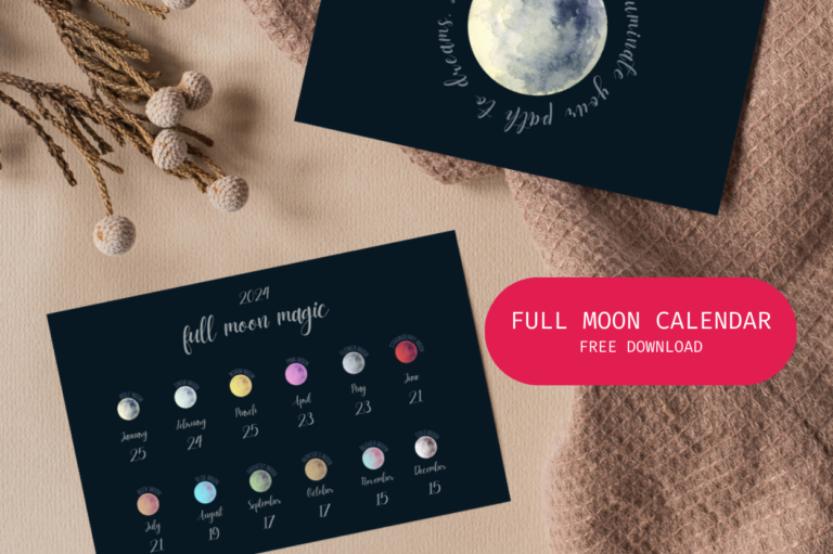 Embrace the Moon: Your Free Full Moon Calendar 2024